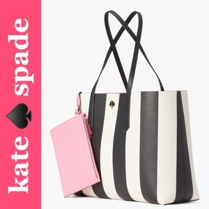 Kate Spade Molly Stripe Large Tote 